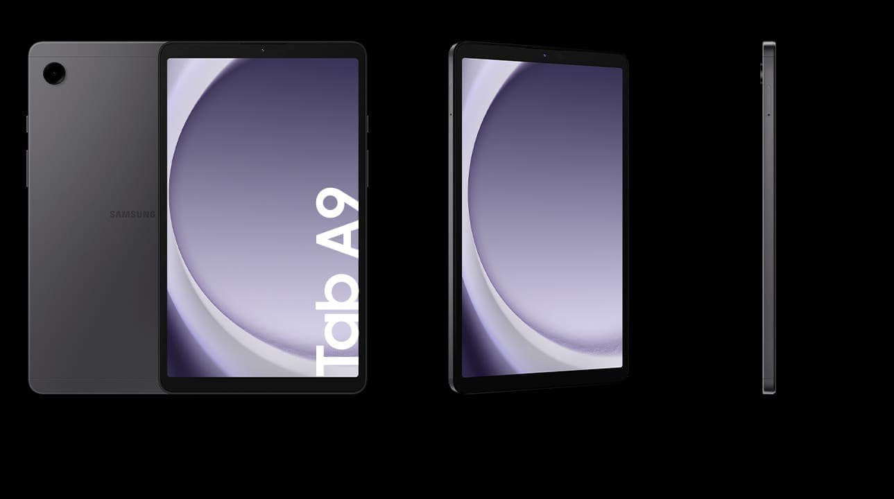 Galaxy Tab A9 display and Design