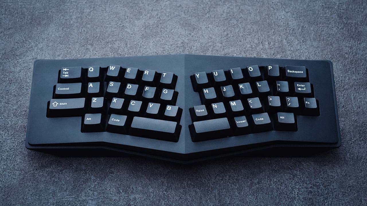 Split Keyboard With Two Layouts