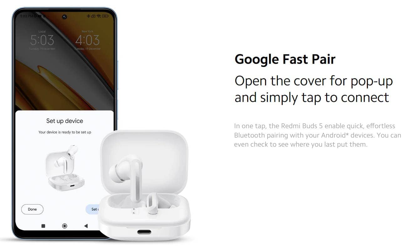 Google Fast Pair support