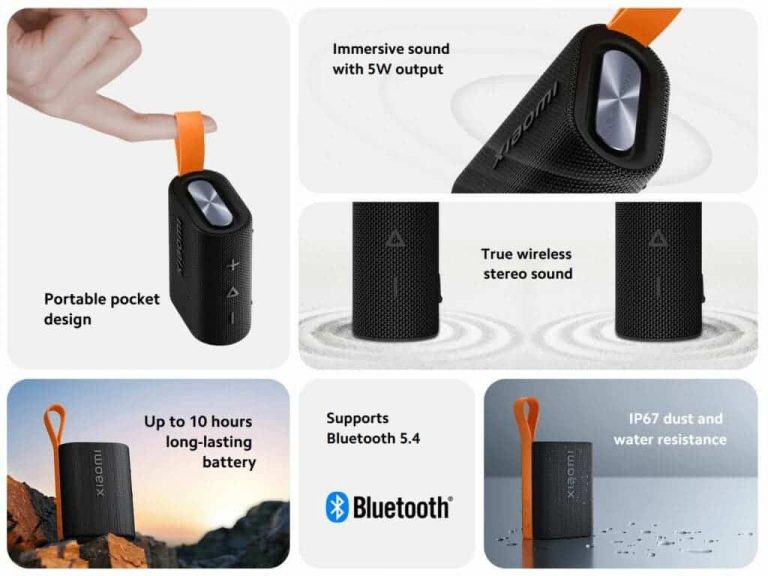 Two Xiaomi Waterproof Wireless Speakers Launched With Great Specs