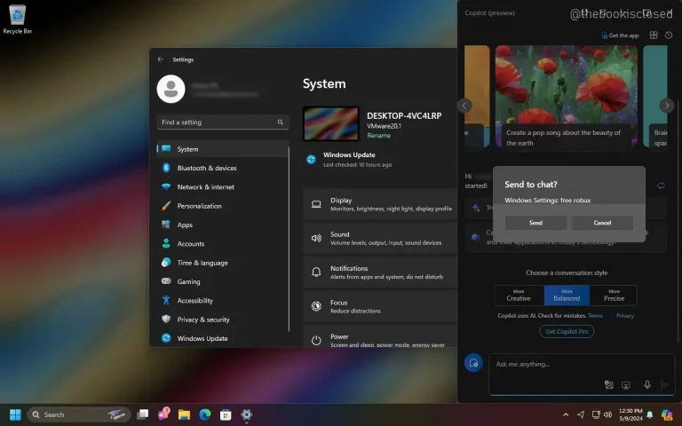 Microsoft Windows 11 Copilot now lets you search setting options